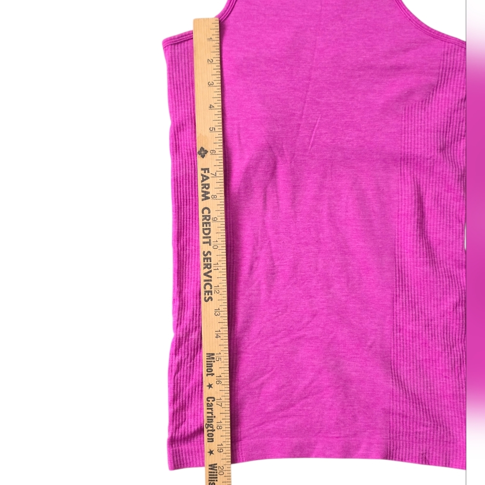 Lululemon Pink Racerback Tank Top With Padding Size 6 - Picture 4 of 5